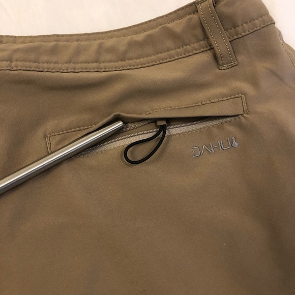 DAHUI MEN’S CASUAL POLY/SPANDEX HIKING SHORTS SZ 38x10 (EUC) - Picture 6 of 8